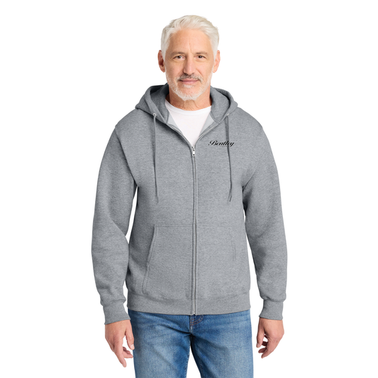 Port & Co® Core Fleece Full-Zip Hooded Sweatshirt