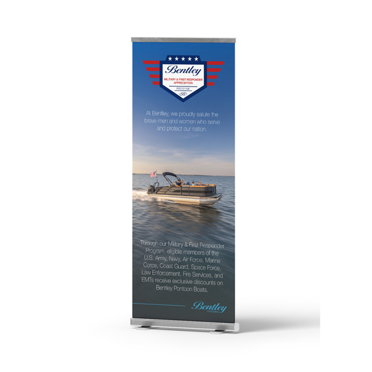 Retractable Banner - Military and First Responder